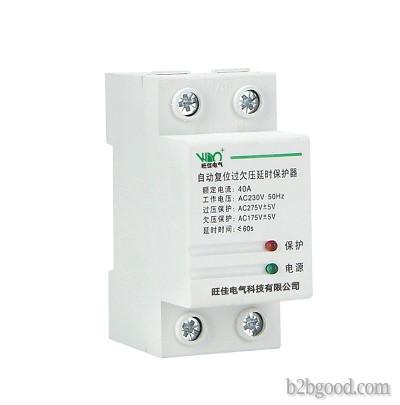 Self-compound overvoltage protector