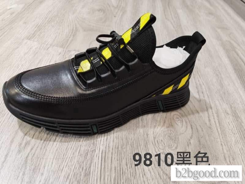 The top layer of male casual leather shoes is cowhide, made by hand