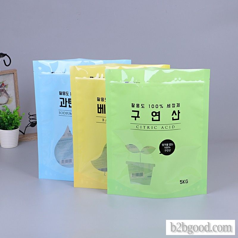 Manufacturers customized plastic composite self-sealing packaging bags food - grade material