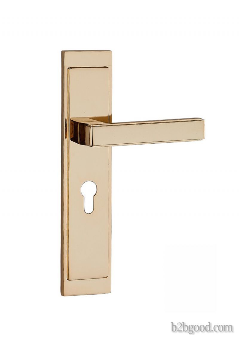 Forged lock with pure copper
