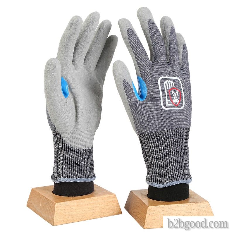 JDL high-end A3 anti-cutting latex frosted gloves, touch-screen safety, anti-cutting and anti-scratc
