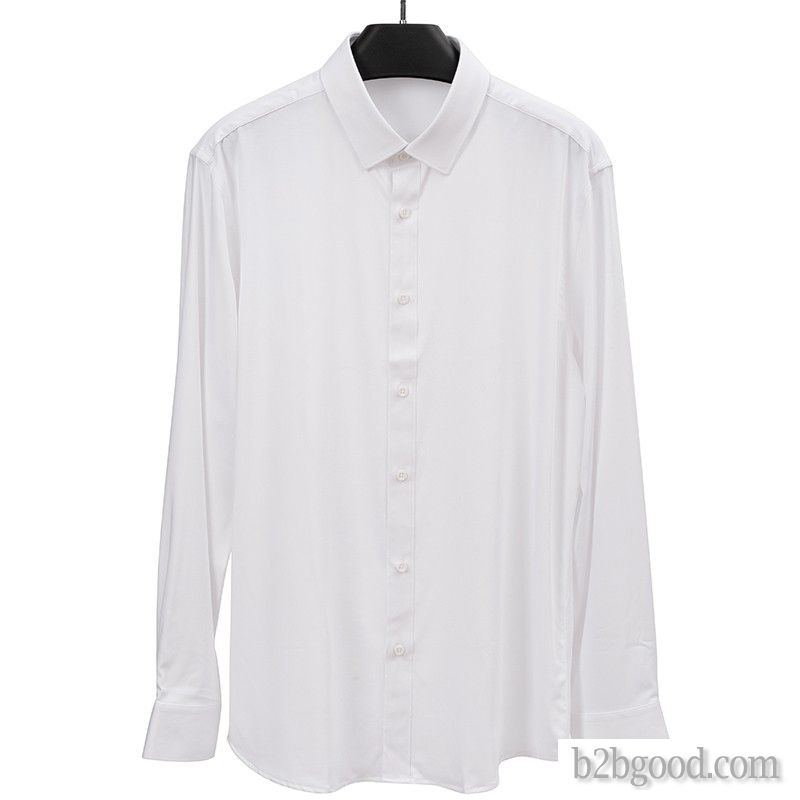 RIV TAIN/ Leitang men's long sleeve shirt Bamboo fiber stretch comfortable shirt