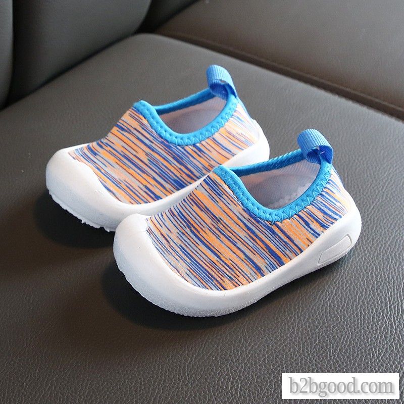 Spring and Autumn shoes for 1-3 year olds, soft soles, non-slip shoes for children, Breathable, anti