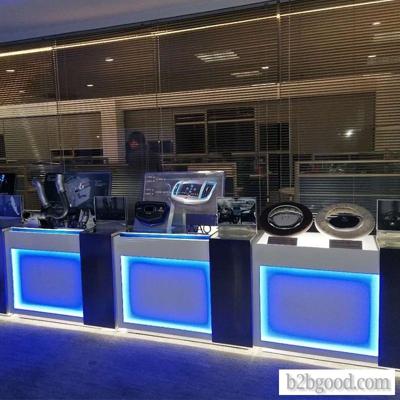 LiMing showroom products display cosmetics showroom