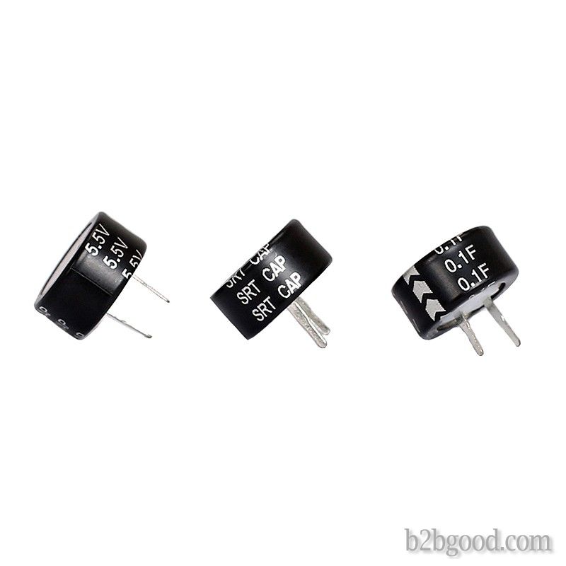 SiRuite Supercapacitor 5.5V 0.1F C type low internal resistance, low leakage current 8000 PCS