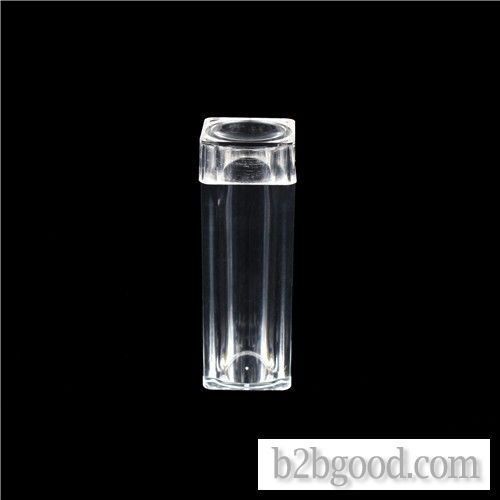 Nali 27MM transparent plastic bottle and pot square roll coin tube square tube two round zodiac coin
