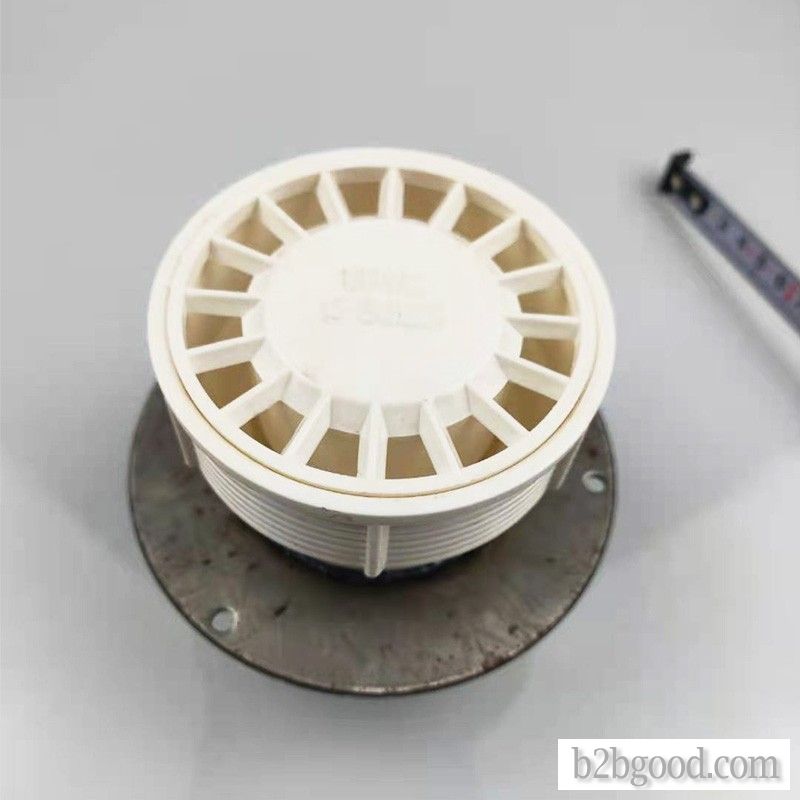 Jiangshan 75HS50 steel-plastic embedded casing PVC composite rigid horn floor drain steel-plastic em