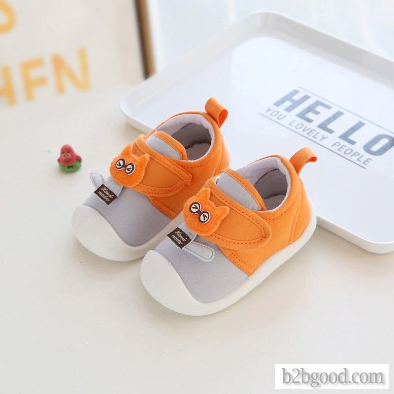 Quequn Toddler Shoes for Boys and Girls Spring Fall 0-3 Years Old Soft Soled Toddler Velcro Shoes fo