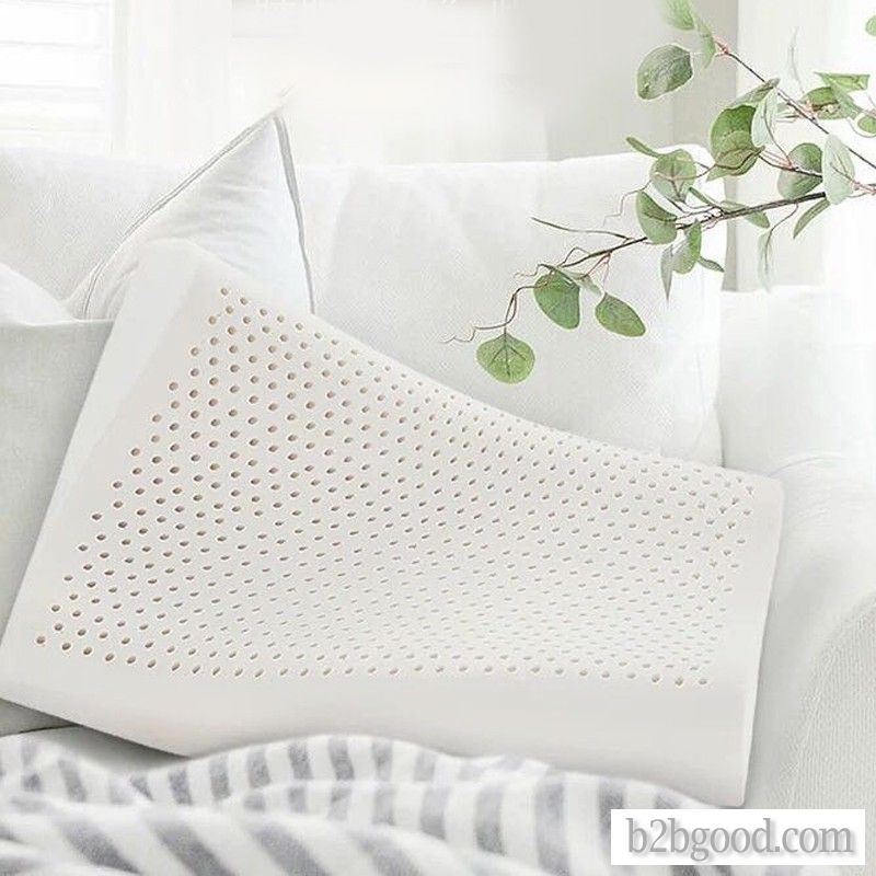 Royal Delight natural latex pillow for youth with high and low curve pillow, neck protection, single
