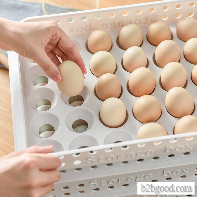 Manufacturer direct refrigerator with drawer type egg box storage box preservation egg box plastic p