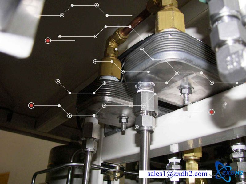 Equipment for hydrogen production by sixty cubic meter water electrolysis