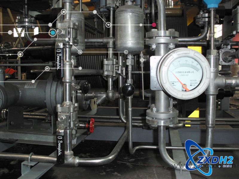 Hydrogen production unit of high speed turbine generator