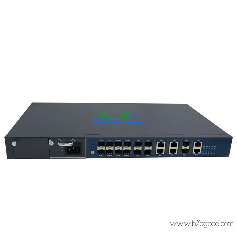 8port GPON OLT L3 with NMS