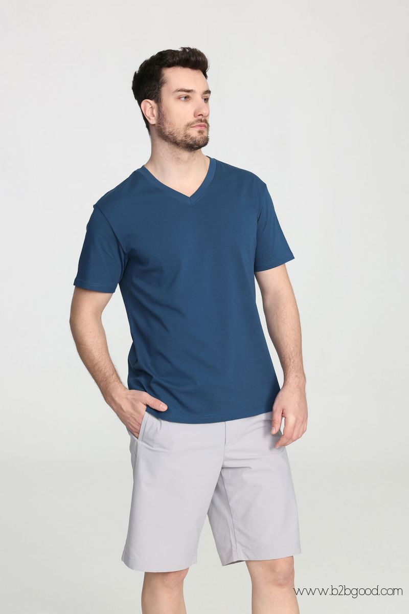 Organic Cotton Fundamental V-neck T-shirt
