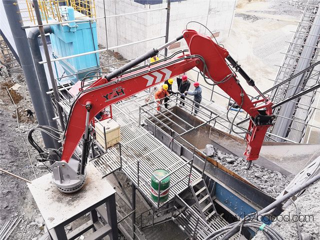Stationary Type Rockbreaker Boom