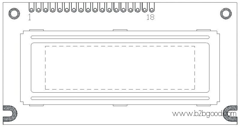 Monochrome LCM Graphic Type  PLG1203BW