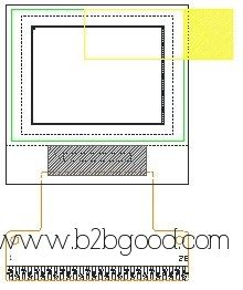 Модуль OLED серии PTOG0604-A0