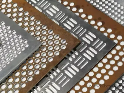 Декоративные перфорированные металлические листы