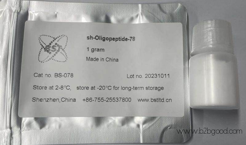 Sh-Oligopeptide-78 repair damaged hair K18 core ingredient improving hair elasticity and strength