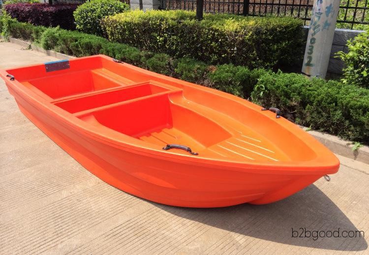 PE Sturdy Boat Plastic Boat Fishing Boat Fishing Boat Small Boat with Live Well Can Be Equipped with Outboard Motor